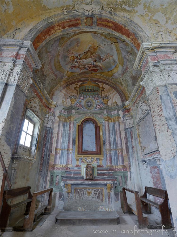 Masserano (Biella, Italy) - Chapel of St. Peter from Alcantara in the Church of St. Theonestus